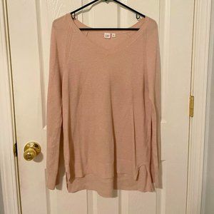 Salmon, oversized sweater